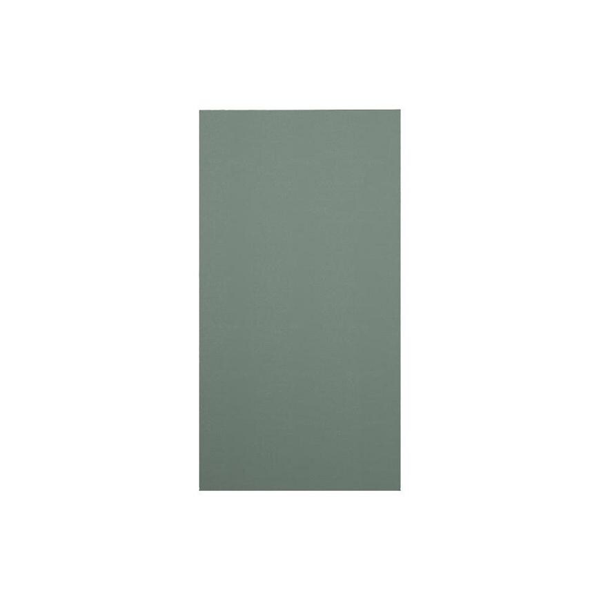 Hockley Super Matt Fir Green 750mm x 1400mm Tall Larder Door Shown from the Front as a Single Door