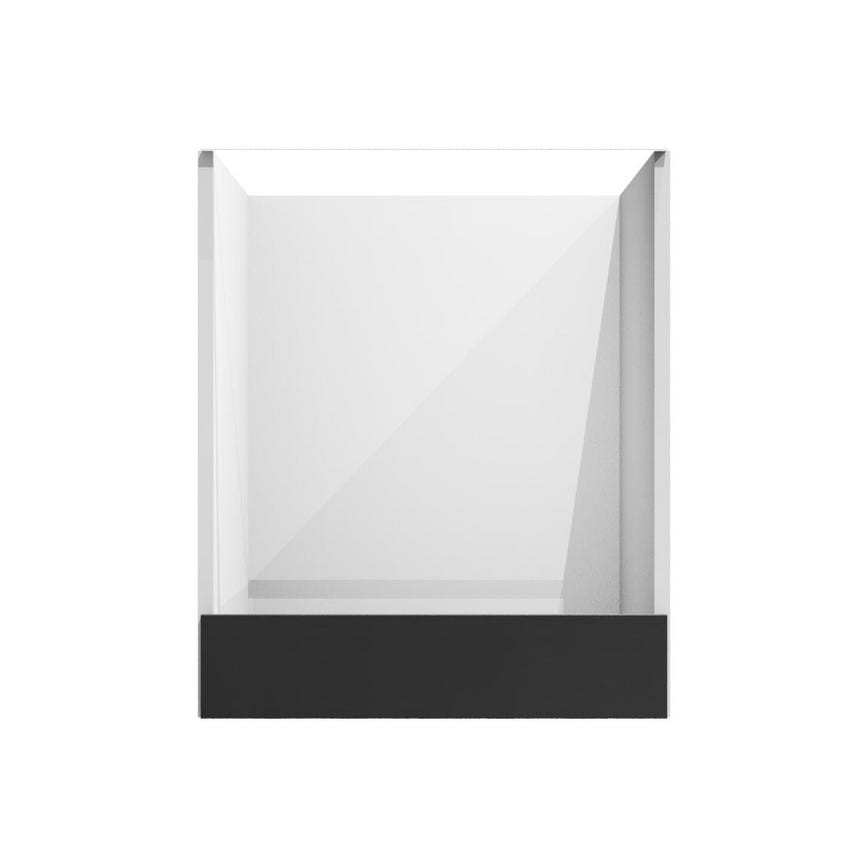 Hockley Super Matt Black 600 BUOH Fascia Door