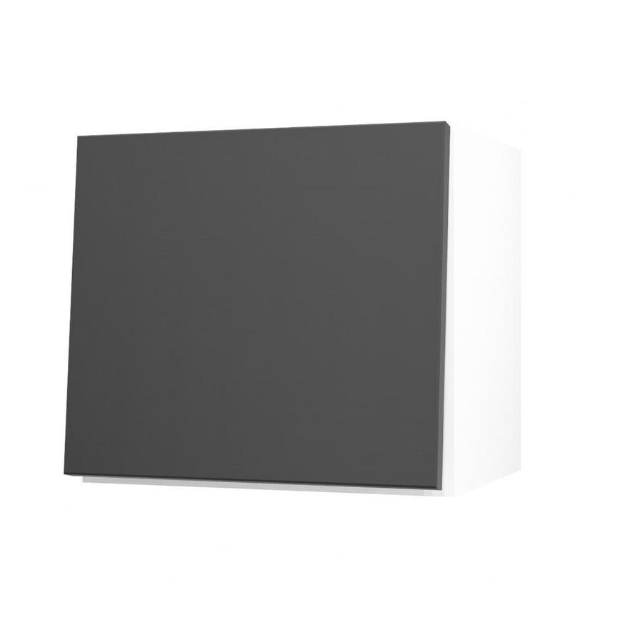 Hockley Super Matt Black 400 Half Height Door Open