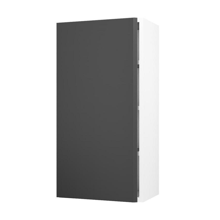 Hockley Super Matt Black 450 Tall Door Open