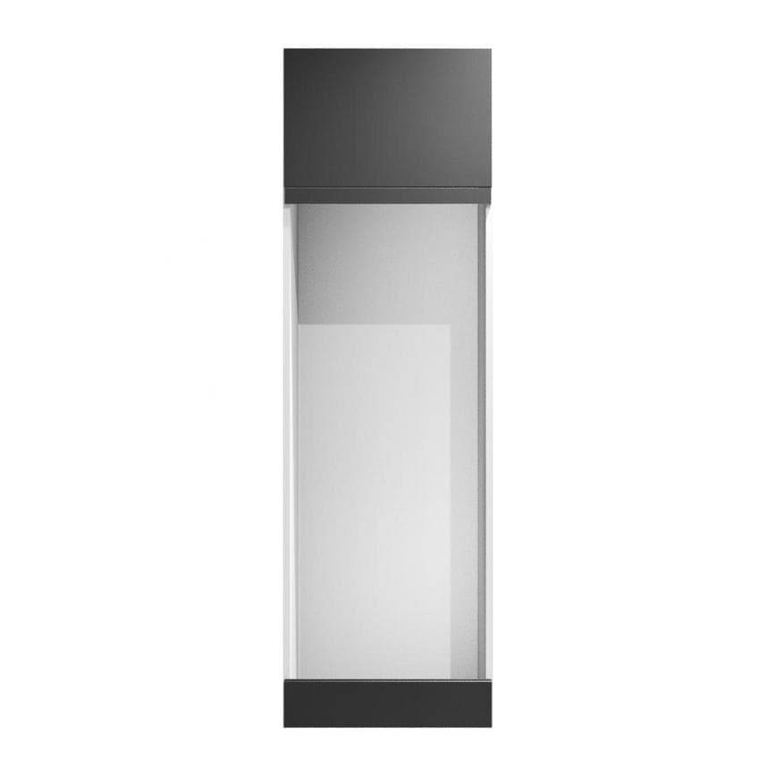 Hockley Super Matt Black Appliance Tower Fascia Door 141mm