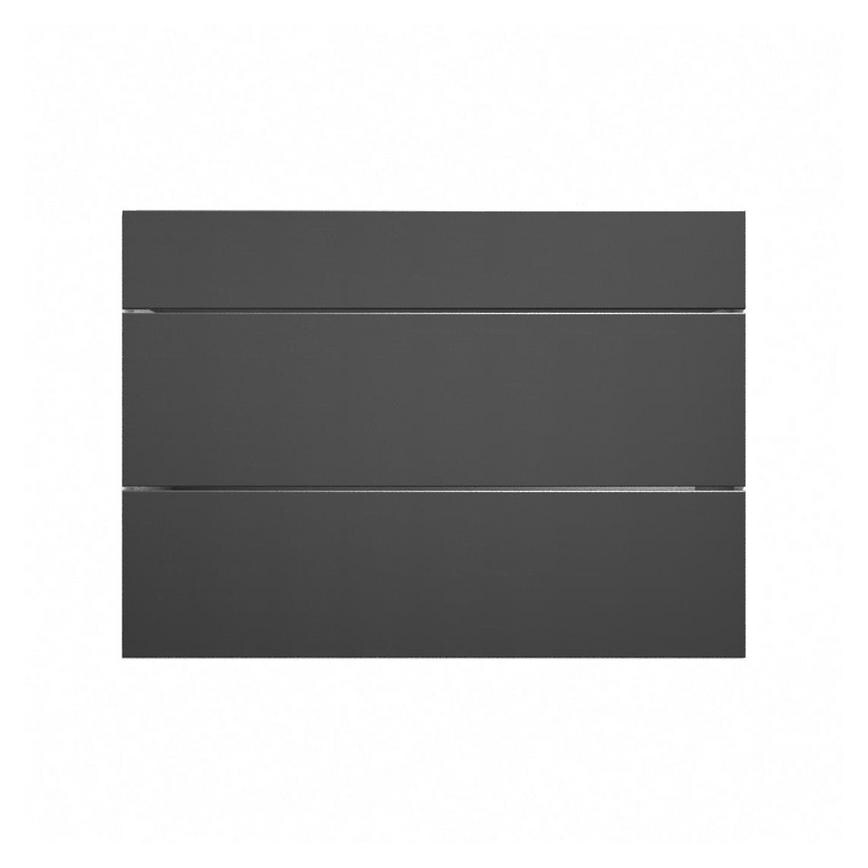 Hockley Super Matt Black 1000 Fridge Freezer Wall Door