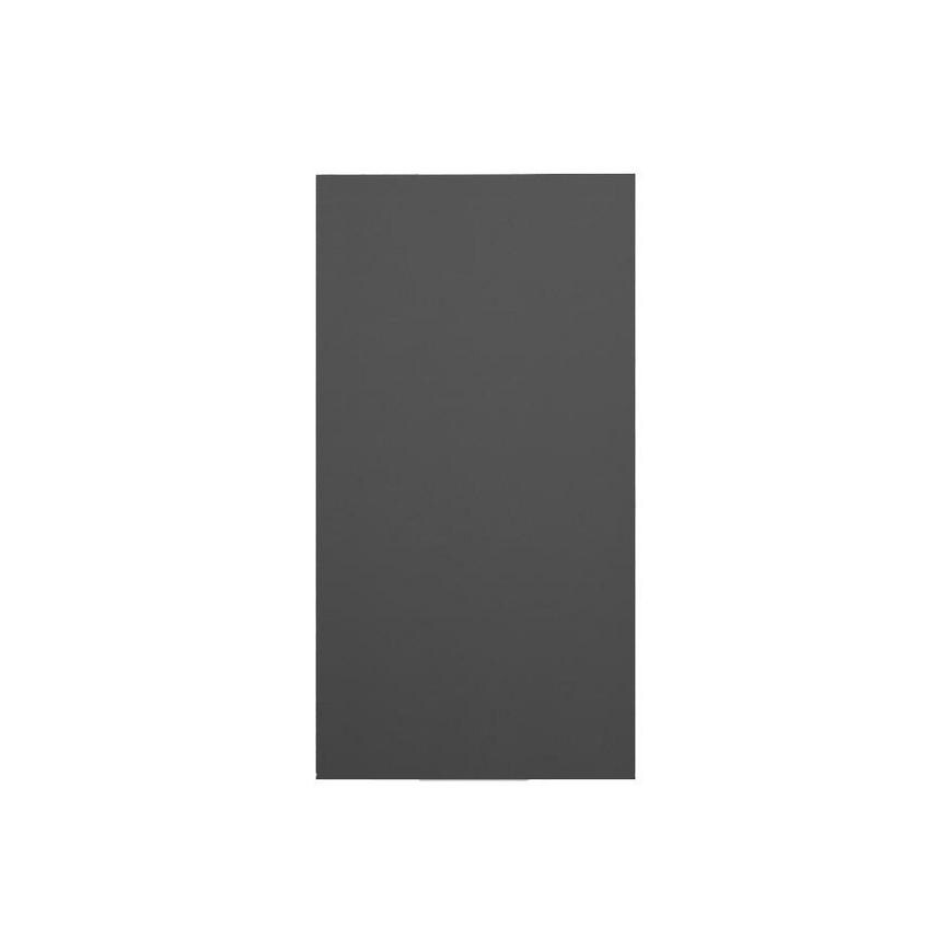 Hockley Super Matt Black 750mm x 1400mm Tall Larder Door Shown from the Front as a Single Door