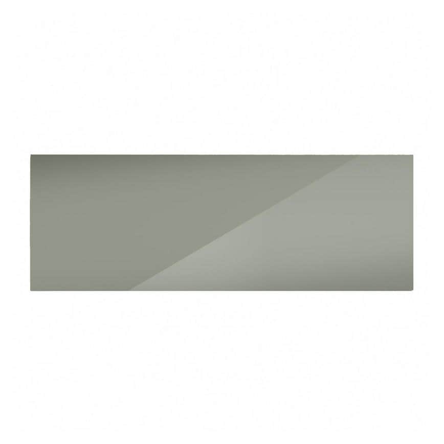 Hockley Mirror Gloss Reed Green 1000mm x 360mm Bridging Unit Door Shown Closed from the Front