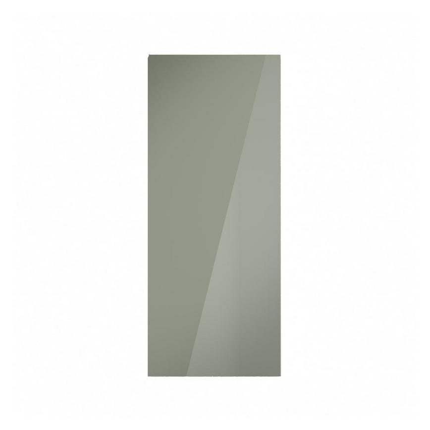 Hockley Mirror Gloss Reed Green 300mm x 720mm Full Height Door Shown Closed from the Front