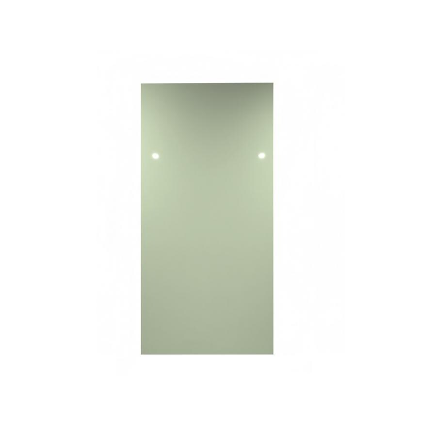 Hockley Mirror Gloss Reed Green 750mm x 720mm Tall Larder Door Shown Closed as part of a Full Larder Unit or Fridge Freezer Tower
