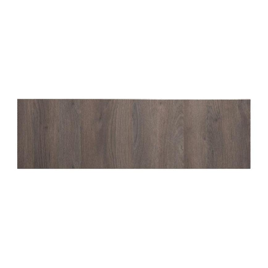 Hockley Textured Dark Oak 900mm x 275mm Pan Drawer Front Shown Closed from the Front as Part of a Full Drawer Unit