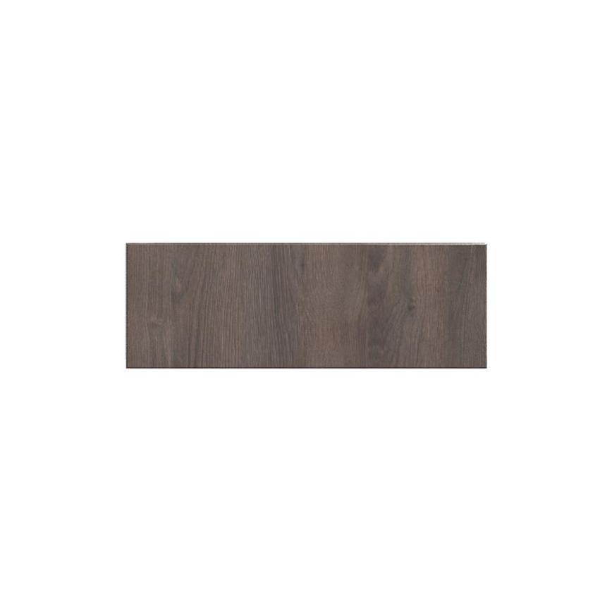 Hockley Textured Dark Oak 500mm x 170mm Drawer Front Shown Closed as Part of a Full Drawer Unit
