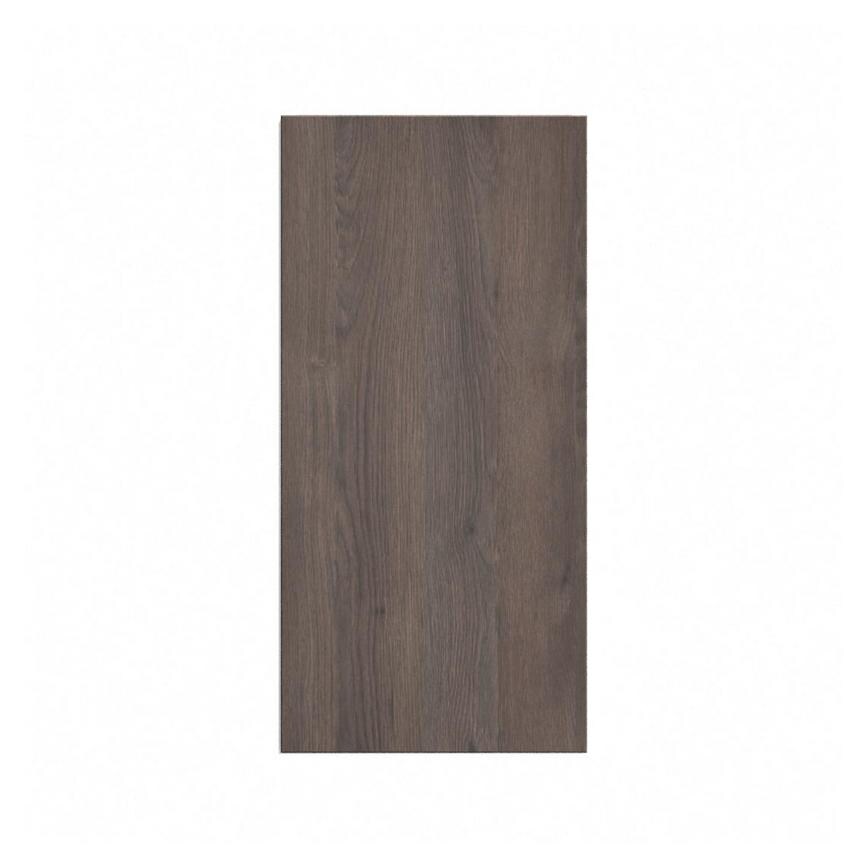 Hockley Textured Dark Oak 350mm x 720mm Full Height Door Shown Closed from the Front