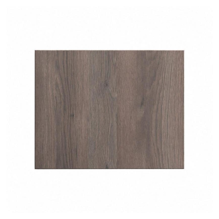 Hockley Textured Dark Oak 450mm x 360mm Bridging Unit Door Shown Closed from the Front