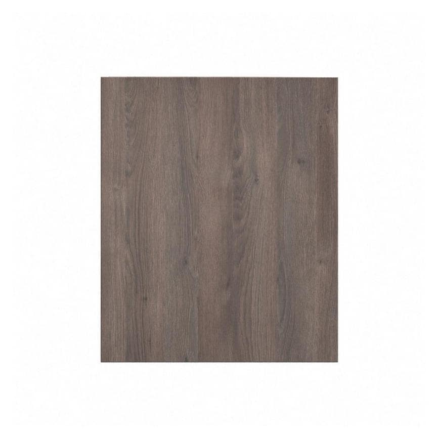 Hockley Textured Dark Oak 600mm x 720mm Full Height Door Shown Closed from the Front