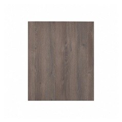 Hockley Textured Dark Oak 600mm x 720mm Full Height Door Shown Closed from the Front