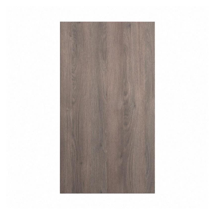 Hockley Textured Dark Oak 500mm x 900mm Tall Door Front Shown Closed from the Front as a Single Door