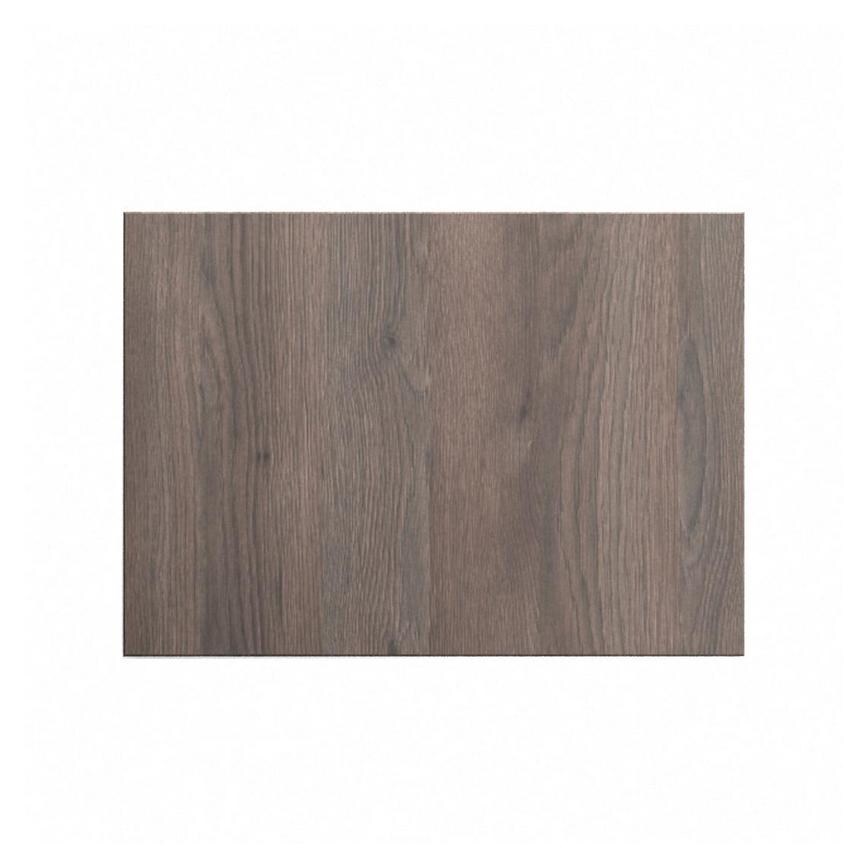 Hockley Textured Dark Oak 500mm x 360mm Bridging Unit Door Shown Closed from the Front
