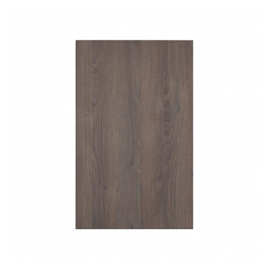 Hockley Textured Dark Oak 450mm x 720mm Full Height Door Shown Closed from the Front