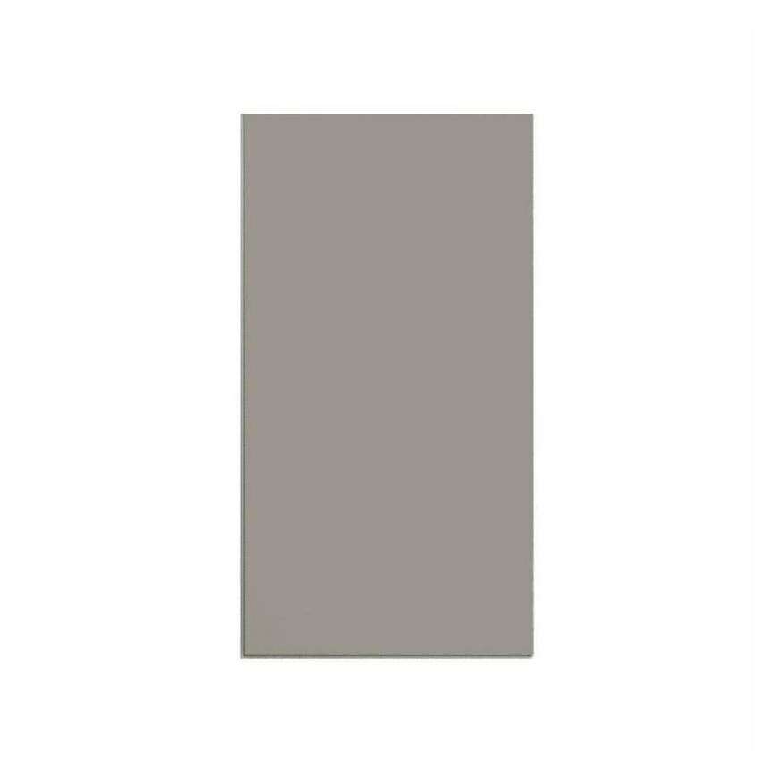 Hockley Super Matt Sand Grey 300 Standard Door CAD Front Cut Out