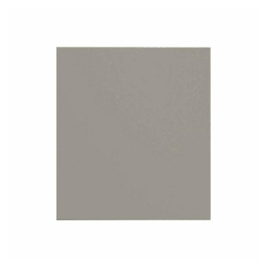 Hockley Super Matt Sand Grey 500 Standard Door CAD Front Cut Out