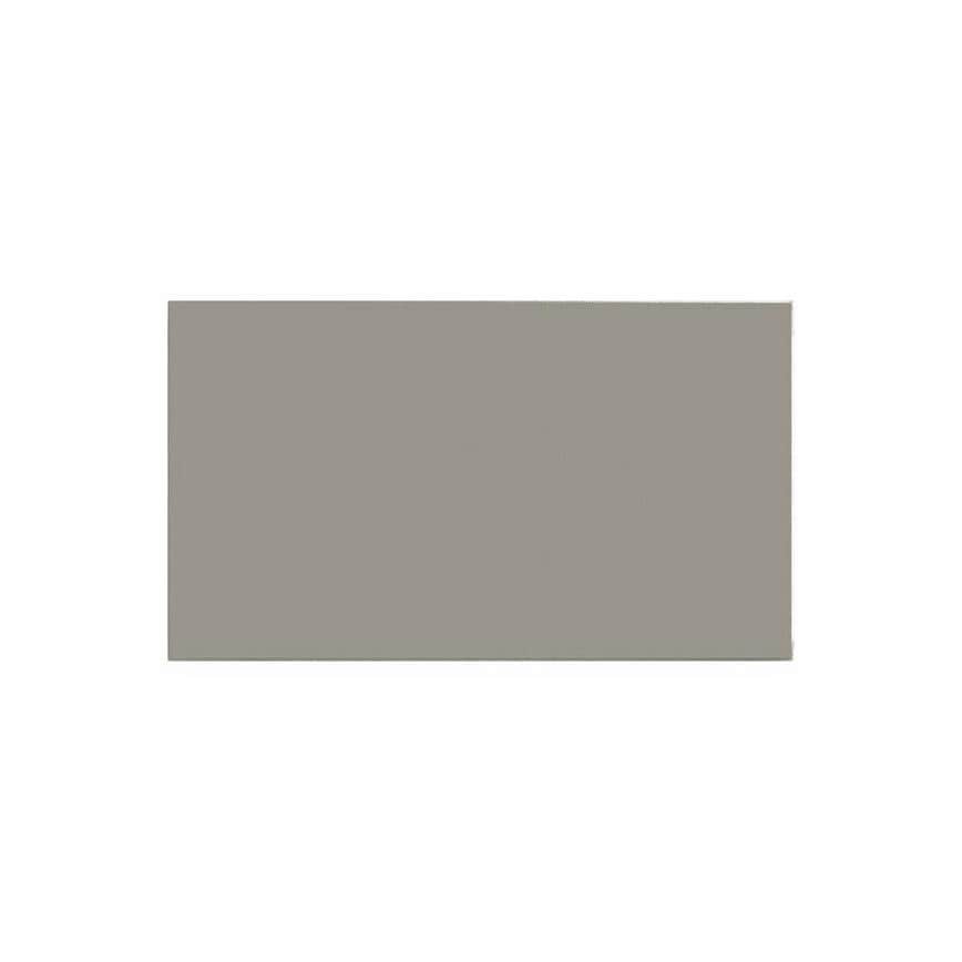 Hockley Super Matt Sand Grey 600 Pan Drawer 342mm CAD Front Cut Out