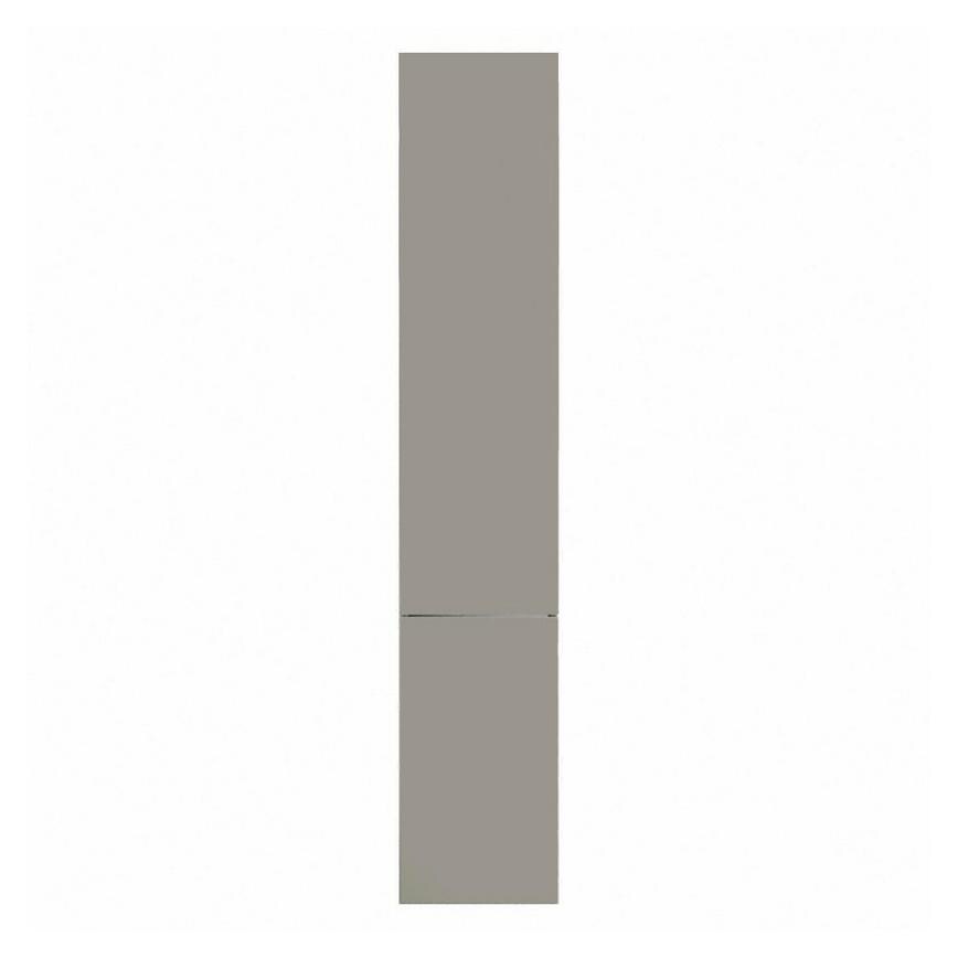 Hockley Super Matt Sand Grey 1400mm x 400mm Tall Larder Kitchen Door CAD Front