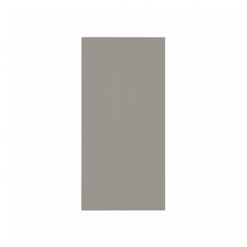 Hockley Super Matt Sand Grey 720mm x 350mm Full Height Kitchen Door CAD Front