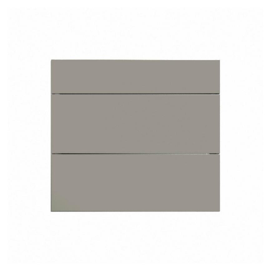 Hockley Super Matt Sand Grey 170mm x 800mm Kitchen Drawer CAD Front