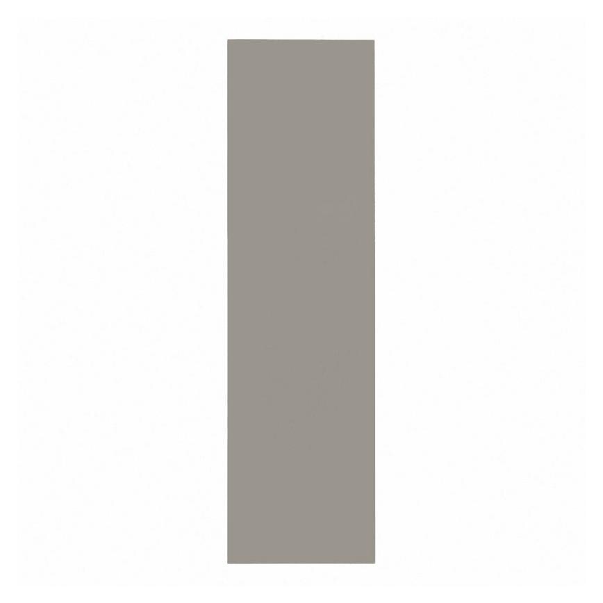 Hockley Super Matt Sand Grey 2118mm x 600mm Tall Larder Kitchen Door CAD Front
