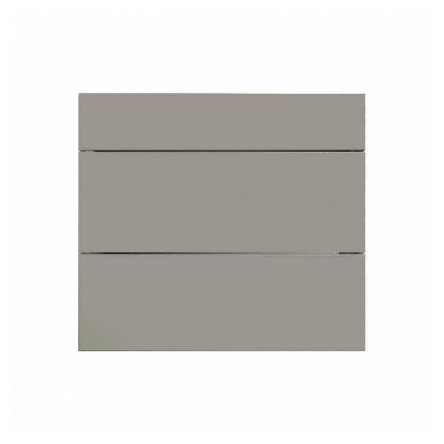 Hockley Super Matt Sand Grey 160mm x 800mm Kitchen Drawer CAD Front