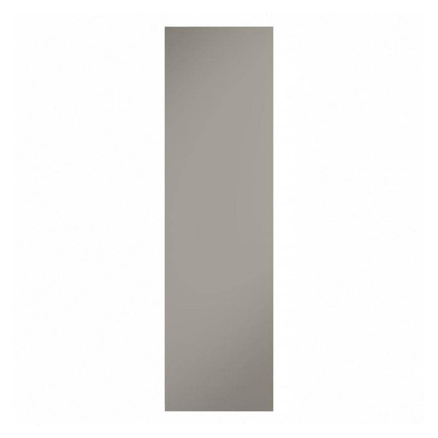 Hockley Super Matt Sand Grey 2130mm x 595mm x 16mm End Panel Frontal