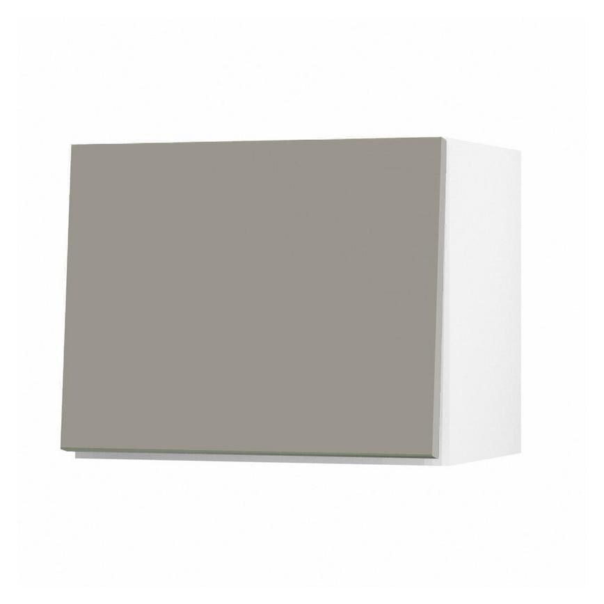 Hockley Super Matt Sand Grey 360mm x 450mm Half Height Kitchen Door or Drawer Angle Open