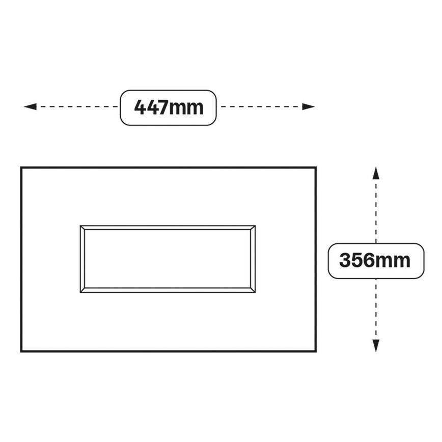 Chelford 450 Half Height Door (XX3D)
