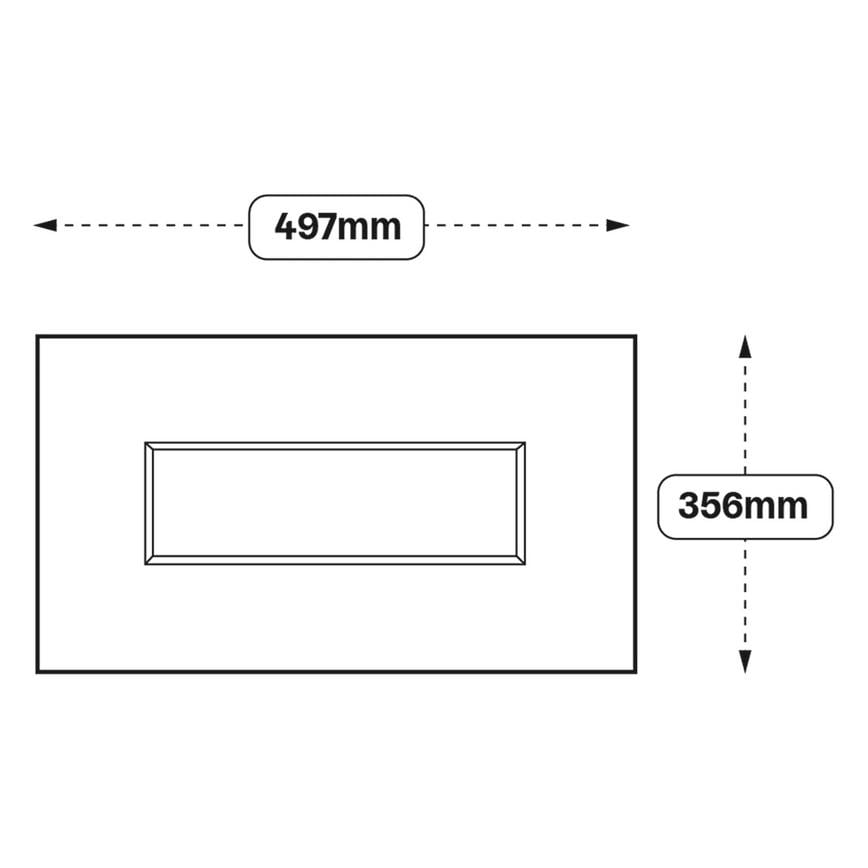 Chelford 500 Half Height Door (XX48)