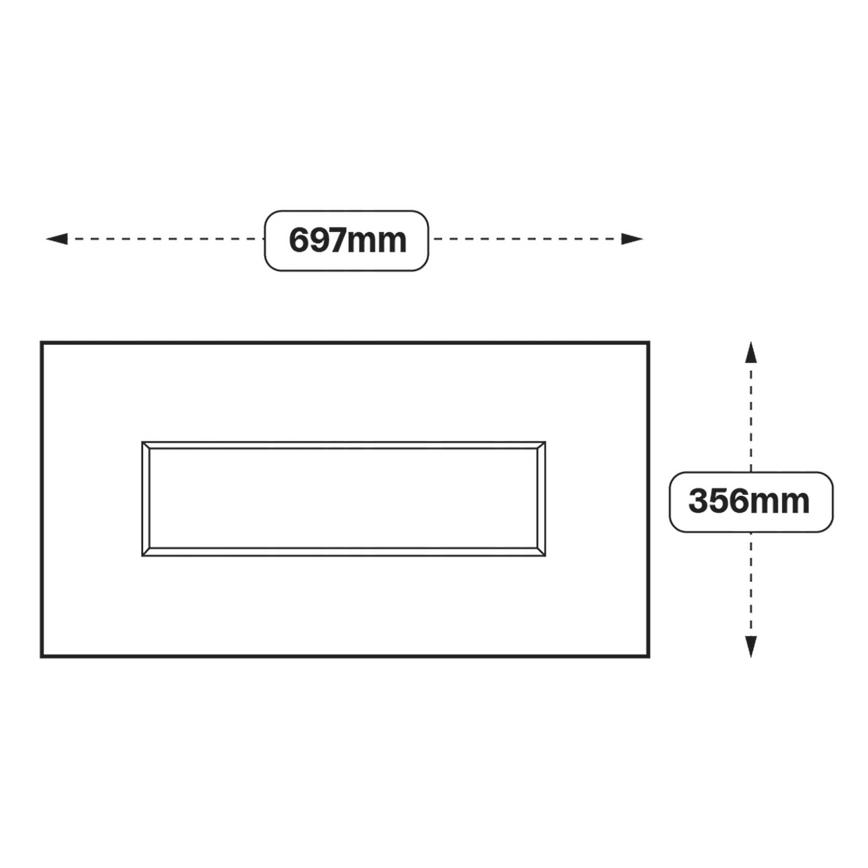 Chelford 700 Half Height Door (XX3E)