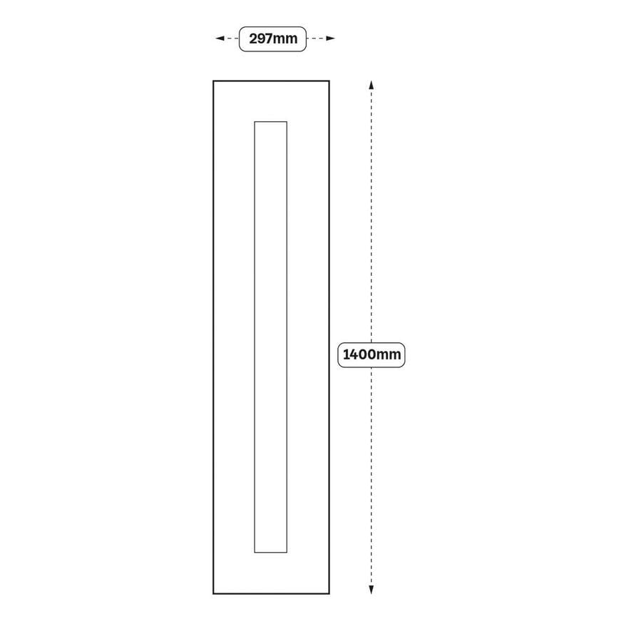 Chilcomb 300 Tall Larder Door (XX84)