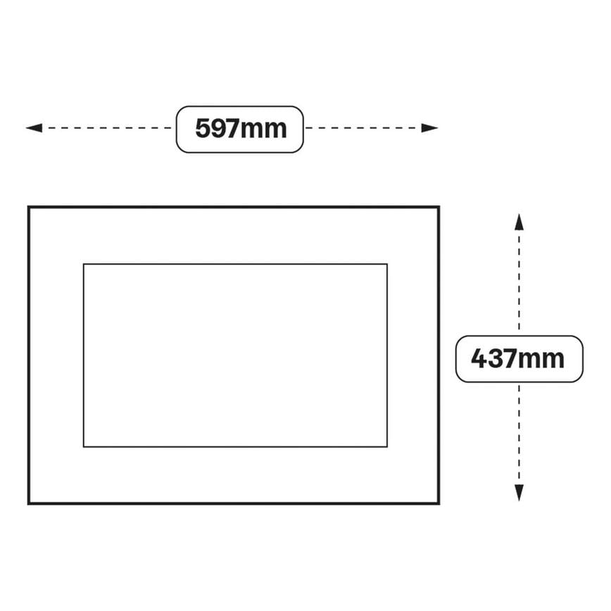 Chilcomb 600 Appliance Tower Door 437mm (XX32)