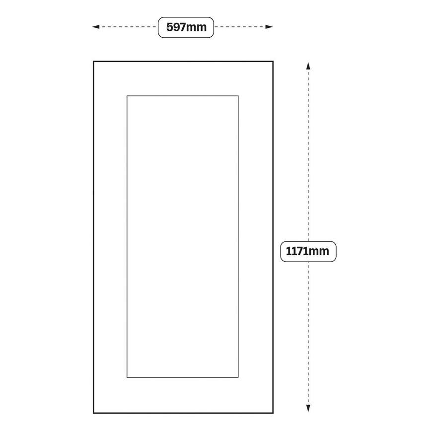Chilcomb 600 Tall Appliance Tower Door 1171mm (XX62)