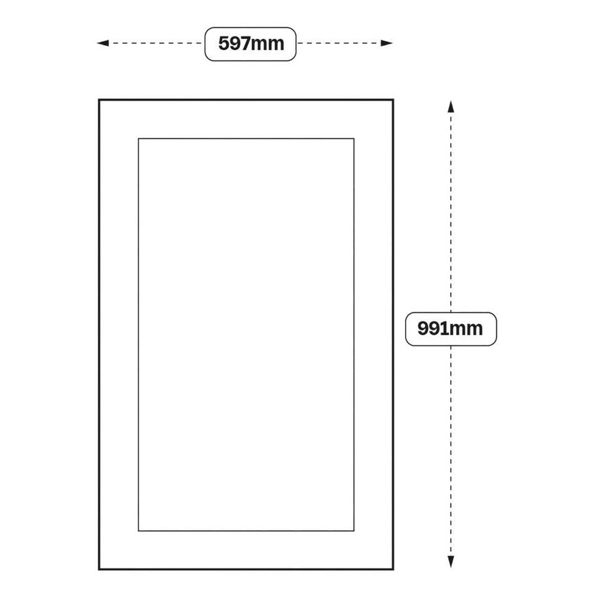 Chilcomb 600 Fridge Door (XX27)