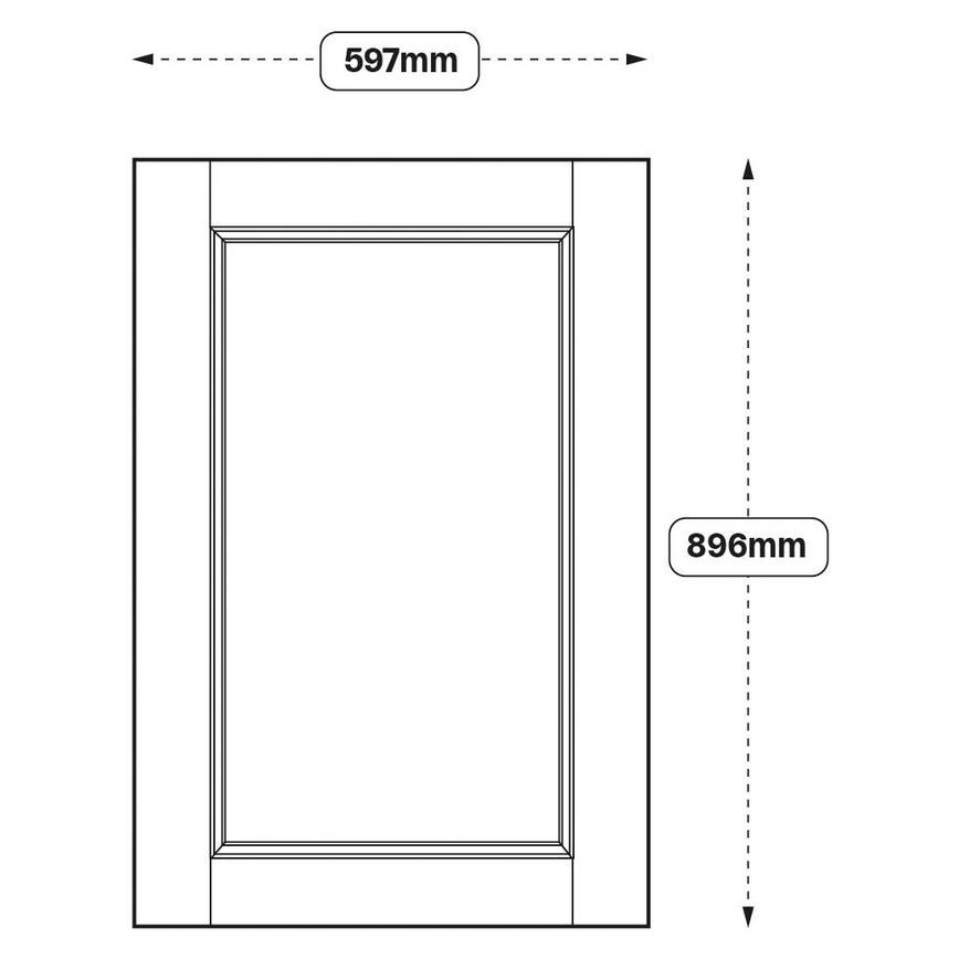 Bridgemere 600 Tall Door (XX45)