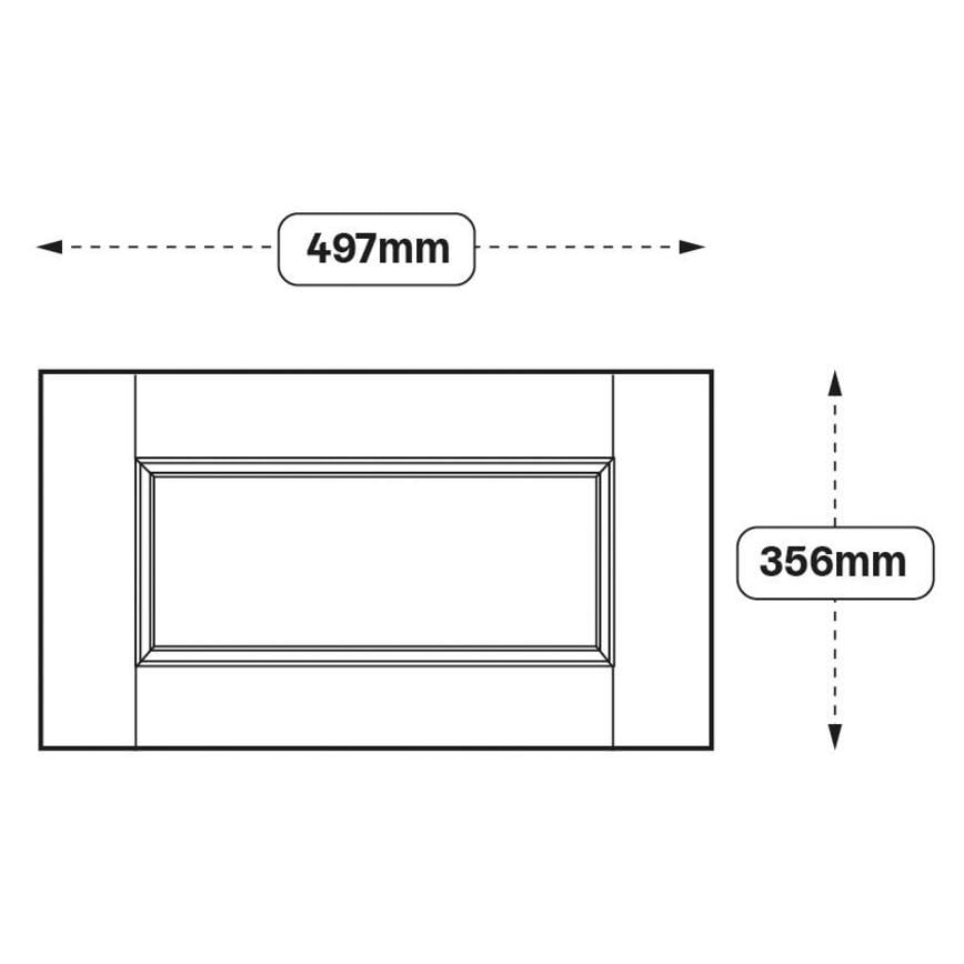 Bridgemere 500 Half Height Door (XX48)
