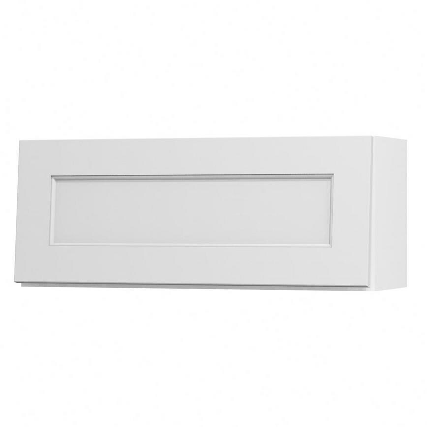 Elmbridge Dove Grey 900 Half Height Door Open