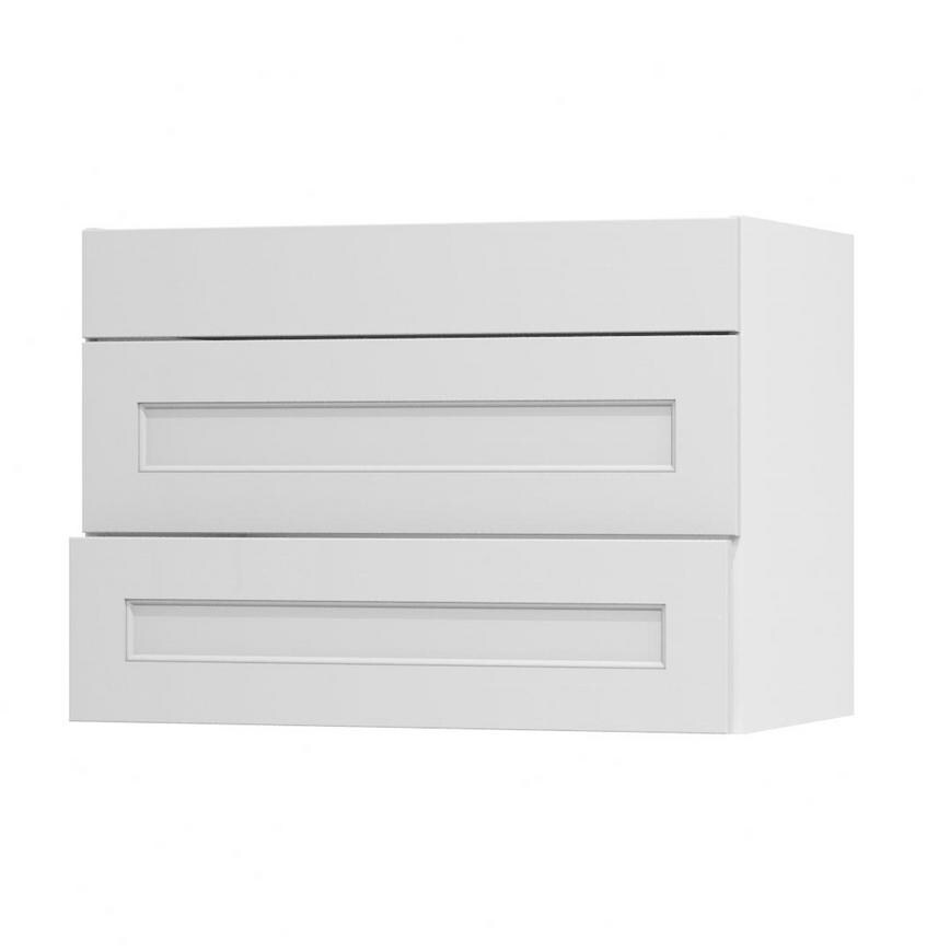 Elmbridge Dove Grey 1000 Fridge Freezer Wall Door Open