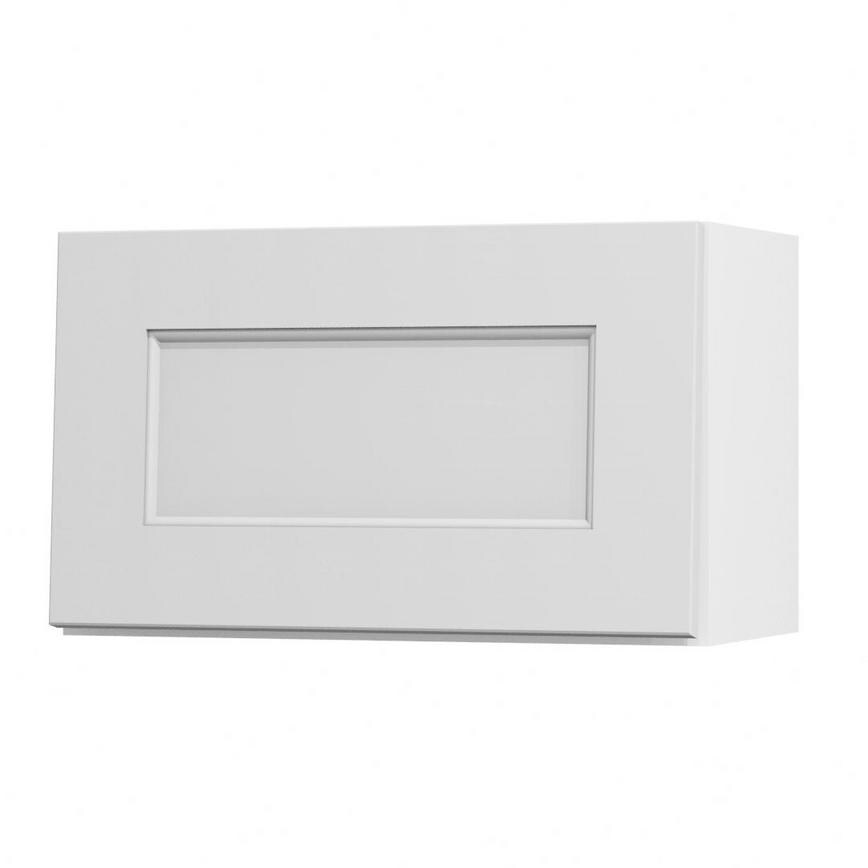 Elmbridge Dove Grey 600 Half Height Door Open