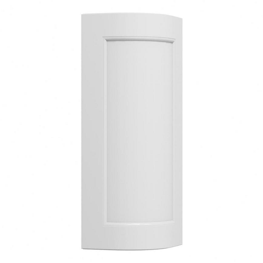 Elmbridge Dove Grey Tall Curved Door Open