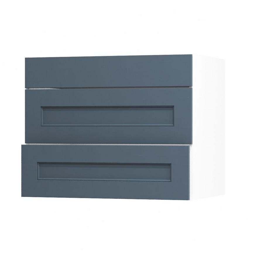 Elmbridge Navy 900 Pan Drawer Door Open