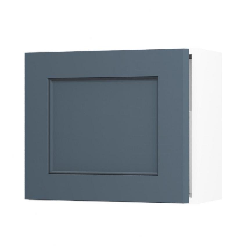 Elmbridge Navy 600 Tall Integrated Microwave Topbox Door Open