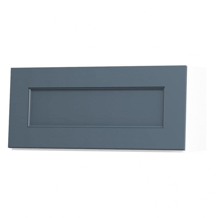 Elmbridge Navy 800 Half Height / Pan Drawer Door Open