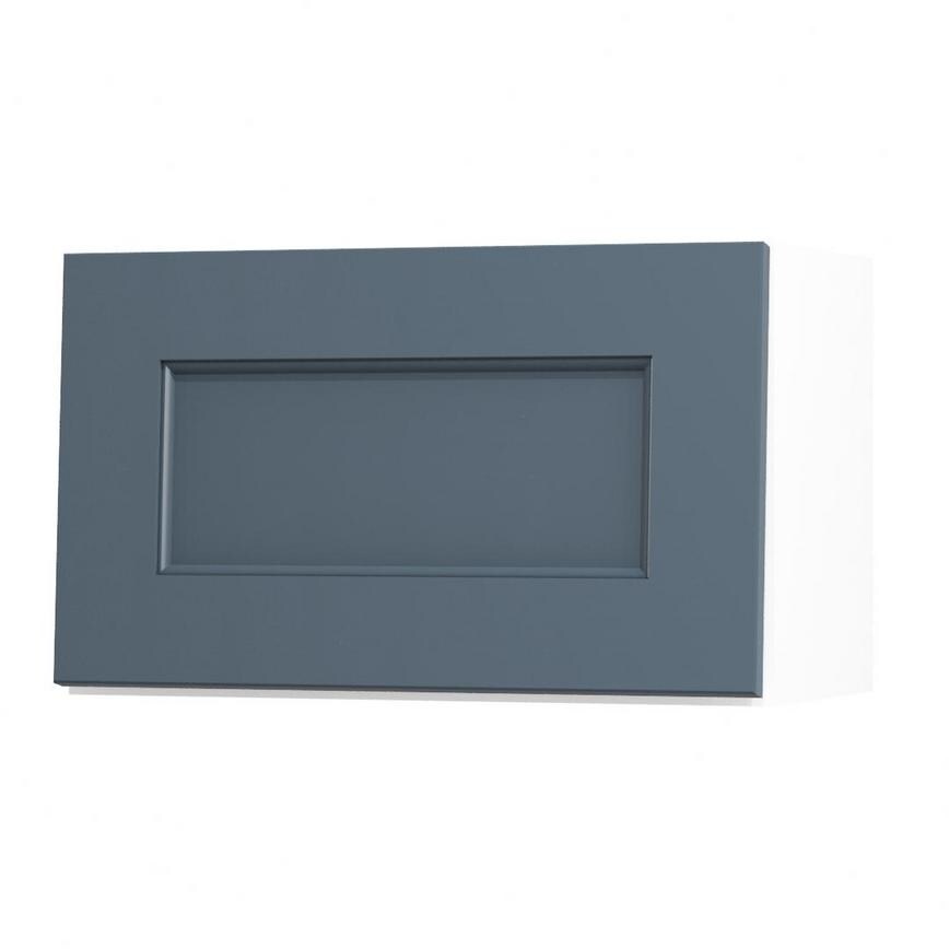 Elmbridge Navy 600 Half Height Door Open