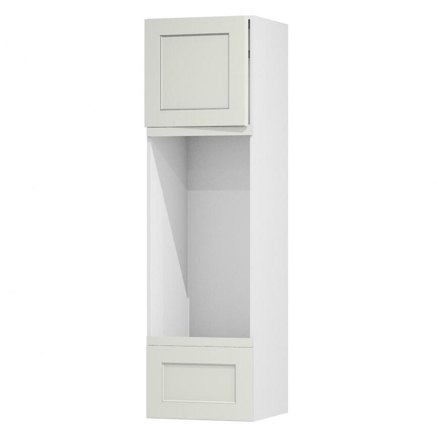 Elmbridge Porcelain 600 Tall Appliance Tower Door Open 570mm
