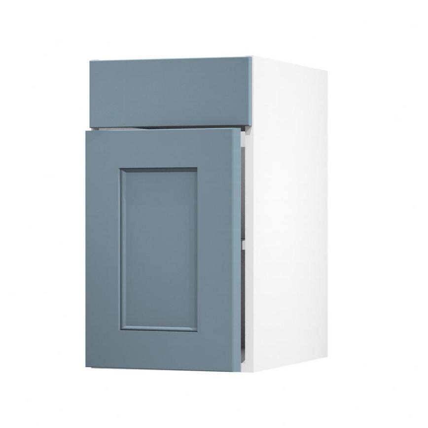 Elmbridge Dusk Blue 400 Standard Door Open