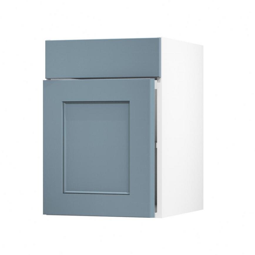 Elmbridge Dusk Blue 500 Standard Door Open