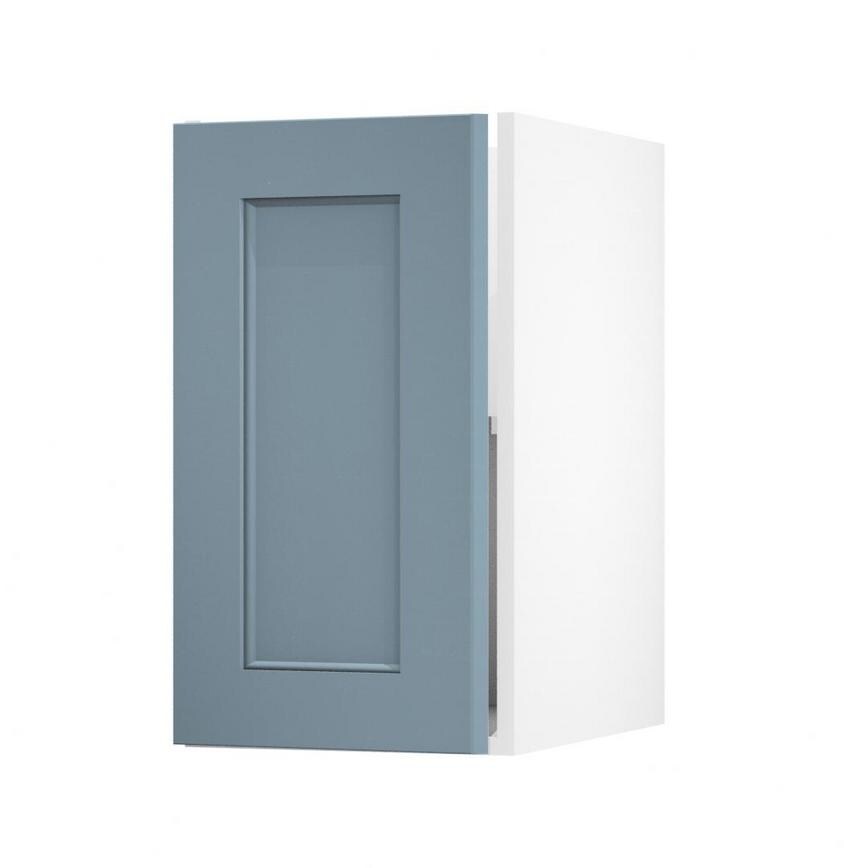 Elmbridge Dusk Blue 400 Full Height Door Open